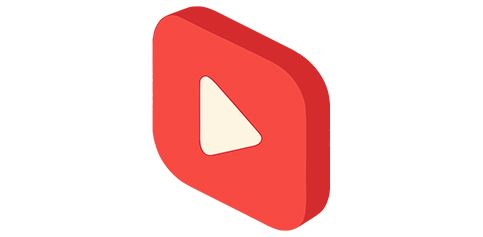 Icono representativo de Descarga de material audiovisual.